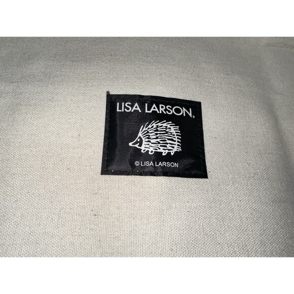 Lisa Larson Hedgehog Eco Canvas Tote Shopping Bag Iggy Piggy Punky New NWOT - Picture 6 of 6